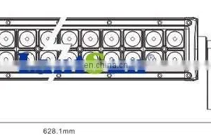 Fast Shipping LED Bar High Quality 10-30v 22" 120w Truck Led Light Bar, 24v 120w Offroad Led Light Bar for Car thumbnail-6