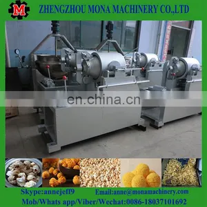 Good Capacity Automatic Airflow Hot Air Popcorn Puffed Corn Snack Food Machine/Commercial Pop Corn Popping Snacks Machine thumbnail-3