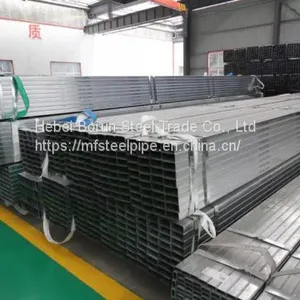 ERW Hollow Section Hot Dipped Galvanized Square Steel Pipe thumbnail-2