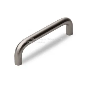 Steel D Shape Cabinet Drawer Pull Handles Furniture Dresser Pulls Drawer Kitchen d Handle thumbnail-2