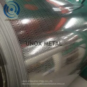 Embossed Stainless Steel Coil Cutting Into Sheet With Various Pattern and Customized Design thumbnail-2