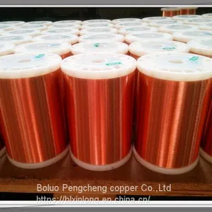 Factory Supply Low Price Custom Enamelled Copper Winding Wires Polyesterimide Enameled Round Copper Wires of Class180 in China thumbnail-5