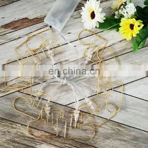 High Quality Battery Powered 10L Metal Socks Shaped Clips Fairy String Lights For Home Party Decoration thumbnail-6