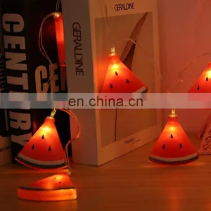 Cool And Refreshing Summer 2AA Battery Box Operated 10 LED Watermelon Fairy String Light For Wedding Party Home Decoration thumbnail-3