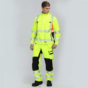 High-Visibility Reflective Safety Construction Workwear Suit thumbnail-1