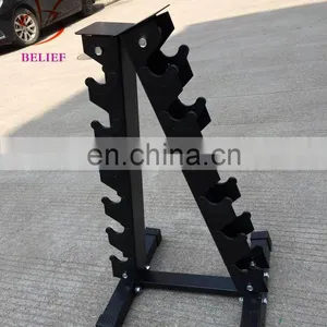 Dumbbell Steel Rack for Fitness Equipment Storage thumbnail-4