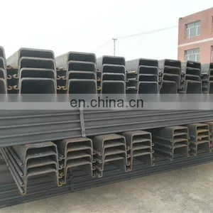 SY295 SY390 Q345 Steel Sheet Pile 6/9/12M Length thumbnail-2