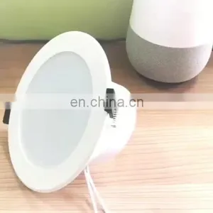 Hot Sell Smart Recessed Downlight Led 10W Dimmable Easy Installation Wifi Enable Smart Downlight by Amazon Echo Google Home thumbnail-1