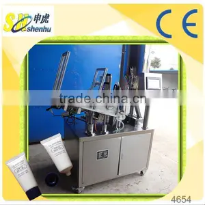 Semi-automatic 30tubes/min Metal Tube Filler and Folder thumbnail-1