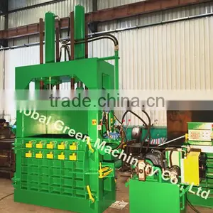 Hydraulic Vertical Waste Tire Baling Machine thumbnail-3