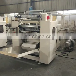 Facial Tissue Paper Folding Embossing Cutting Machine thumbnail-5