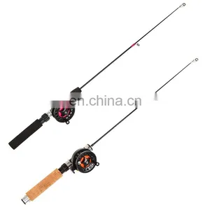 Winter Telescopic Fiberglass Ice Fishing Rod Set 90cm 100cm 2 Section Fishing Rod Short Throwing Fishing Rod Ice Fishing Rod thumbnail-1