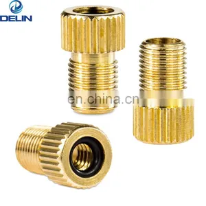 Bike Convert Presta to Schrader Adaptor Brass Presta Valve Adapter thumbnail-1