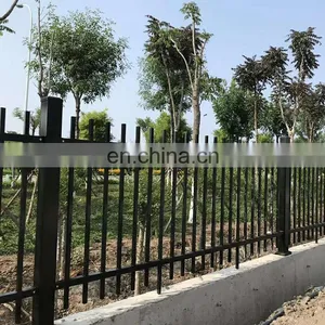 Manufacturer High Quality Cheap Zinc Gates and Steel Fence Design China Garden Fence Metal Trellis & Gates Rodent Proof thumbnail-4