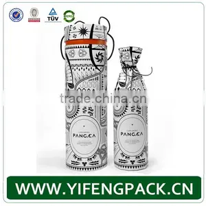 Folding Paper Wine Box, Leather Wine Box, Paper Wine Box Wholesale Liquor Packaging thumbnail-1