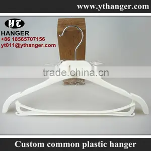 IMY-520 White Ladies Hangers Plastic for Dress thumbnail-1