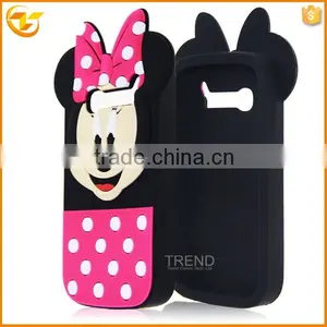 3D Soft Silicon Case for Alcatel One Touch Pop c5 thumbnail-2