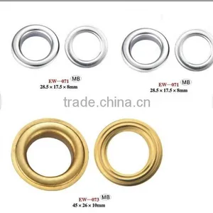45mm 35mm 28mm 25mm Metallic Color Metal Washer Eyelet for Curtains thumbnail-1