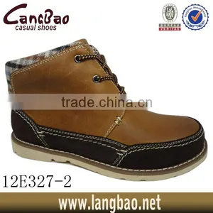 2014 Shoe Upper Leather of Men Casual Shoe thumbnail-1