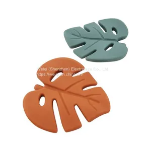Silicone Maple Teether Bpa Free Baby Teething Teether thumbnail-1
