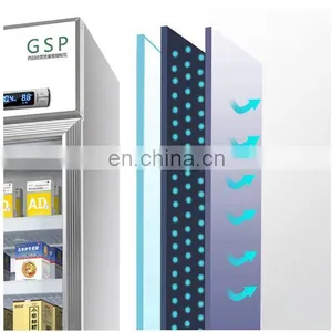 270L Medicine Shade Cabinet Commercial Medical Hospital Medicine Display Cabinet Refrigerated Single Door Pharmacy Freezer thumbnail-3