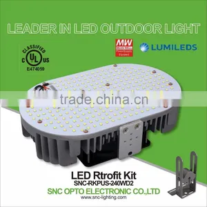 UL CUL LED Street Light Retrofit Kits 240W With Mean Well HLG Driver thumbnail-1