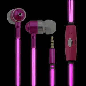 Luminous Earphone In-ear Wired Glowing Stereo Headphones thumbnail-5