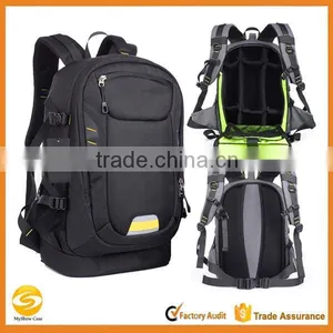 Large Waterproof Anti-shock DSLR Gadget Camera Bag Professional Photography Travel Backpack With Inner Padding Quality Choice thumbnail-1