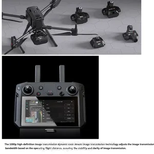 Flying Man Drone 210 Million Pixel Five Lens Tilt Camera (customized) thumbnail-1