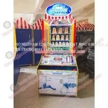 Guangdong Zhongshan Tai Le Play Children's New Shooting Ball Throwing Classic North American Wind Win Lottery Shooting Amusement Equipment Hip Hop Penguin Kingdom Cute Video Game Entertainment thumbnail-2