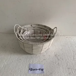 New Design Garden Natural Willow Storage Wicker Basket for Gardening thumbnail-1