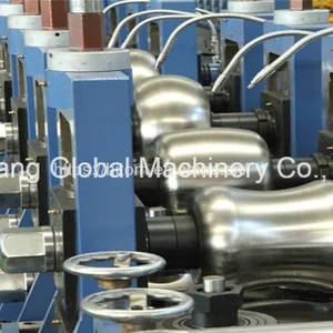 Carbon Steel Straight Seam Welded Hollow Pipe Profile Making Machine thumbnail-1