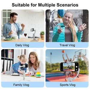 Three Axis Stabilizer Intelligent Tracking Camera, Pan Tilt, Facial Tracking Camera, Outdoor Live Streaming Mobile Phone Holder, Stabilizer thumbnail-5