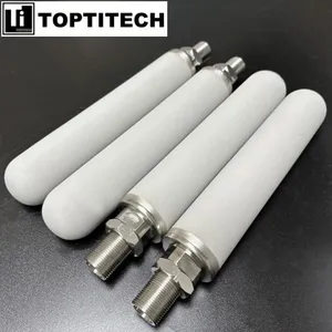 0.45um Sintered Stainless Steel Powder Porous Ozone Diffuser thumbnail-1
