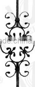 GYD-15Ba090 Simple Design Wrought Iron Railing Baluster Part thumbnail-1