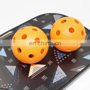 75mm Pickball 26 Hole PE Material Pickball Practice Hole Ball USAPA thumbnail-5