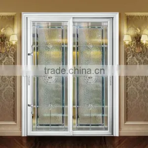 Decorative Sliding Glass Door Grills Design for Toilet thumbnail-1