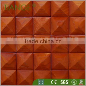 Living Room Sound Insulation Solid Wood Decorative 3d Wall Panel thumbnail-1