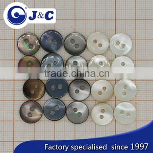 J&C Colourfull Trocas Shell Buttons for Fashion Shirt. thumbnail-1