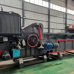 Top Quality Diesel Mobile Nailed Wooden Pallet Crusher Wood Chipper Shredder thumbnail-4