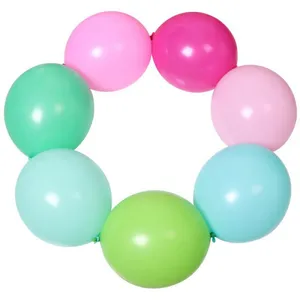 Wholesale 10inch Link Tail Latex Globo Qualatex Linking Balloon for Birthday Party Wedding Decoration Long Balloons thumbnail-5