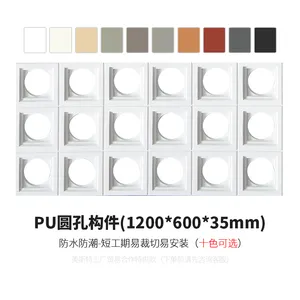 Matte PU Stone Polyurethane Artificial Stone Wall Stones Decor Build Wall for Block thumbnail-2