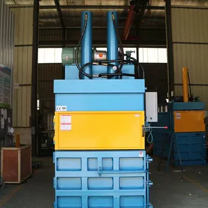 60T Vertical Waste Paper Cardboard Plastic PET Bottle Recycling Machine thumbnail-2