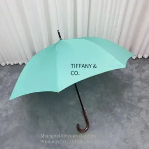 Customized Golf Business Gift Umbrellas for Corporate Promotion, Luxury Gift Box Packaging, Straight-shank Umbrellas thumbnail-1