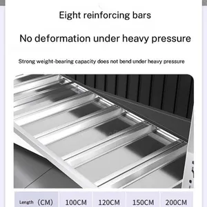 Knock Down Commercial Kitchen Shelving - Easy Assemble 4 Tier Stainless Steel Rack for Busy Restaurants, Tool-Free Setup thumbnail-3