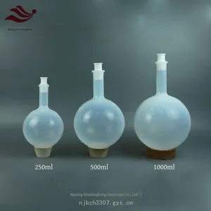 2l Single-necked Pfa Rotary Evaporation Flask With 29 Mouth, Transparent Polytetrafluoroethylene Round-bottom Reaction Flask, Corrosion-resistant Distillation Flask thumbnail-1