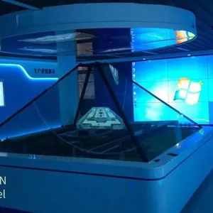 Custom-made Holographic Projection Sand Table Models, Custom-made Multimedia Sand Table Models, Sand Table Model Production in Henan thumbnail-2