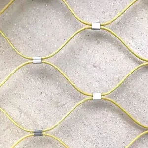 Knitted Stainless Steel Rope Mesh for Greenhouse Shading Systems thumbnail-4