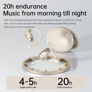 N60 New Private Mold Open-Ear TWS Earhook Bluetooth Earphones thumbnail-3