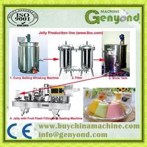 China Wholesale Custom Fruit Jelly Equipmentjelly Production Process Line Coconut Jelly Candy Making Production Line thumbnail-5